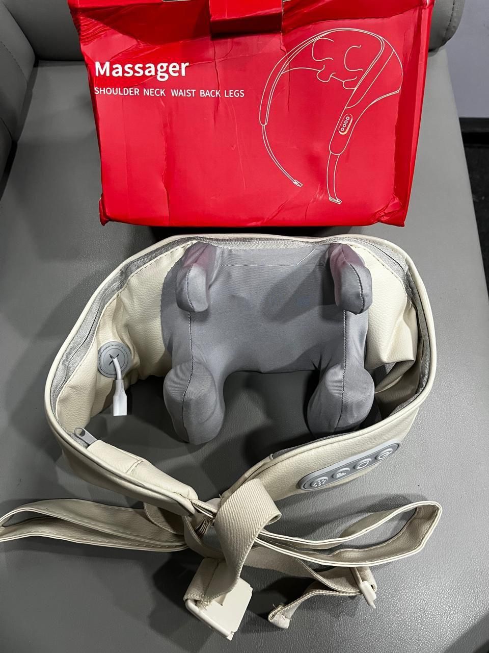 Neck Massager – Handgrip Kneading Shoulder & Neck Massager with Heat