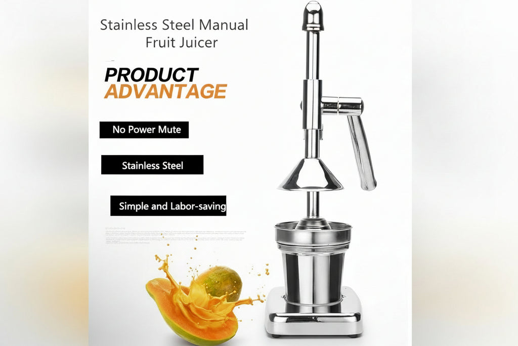 Manual Stainless Steel Fruit Juicer