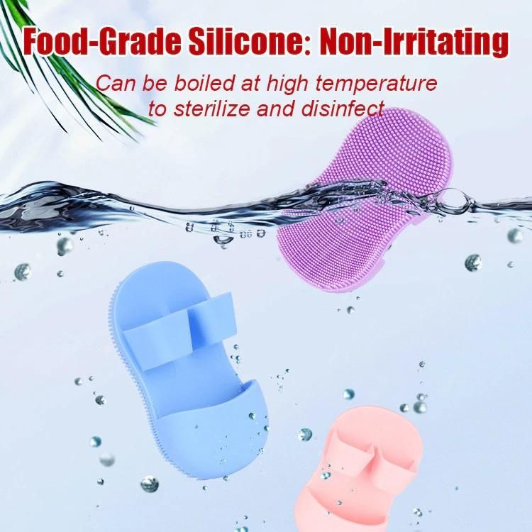 Soft Silicone Facial Cleansing Brush (Pack of 2)
