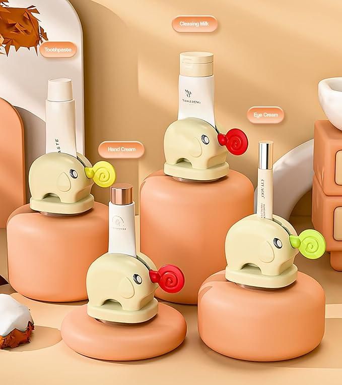 Elephant Toothpaste Squeezer & Stand