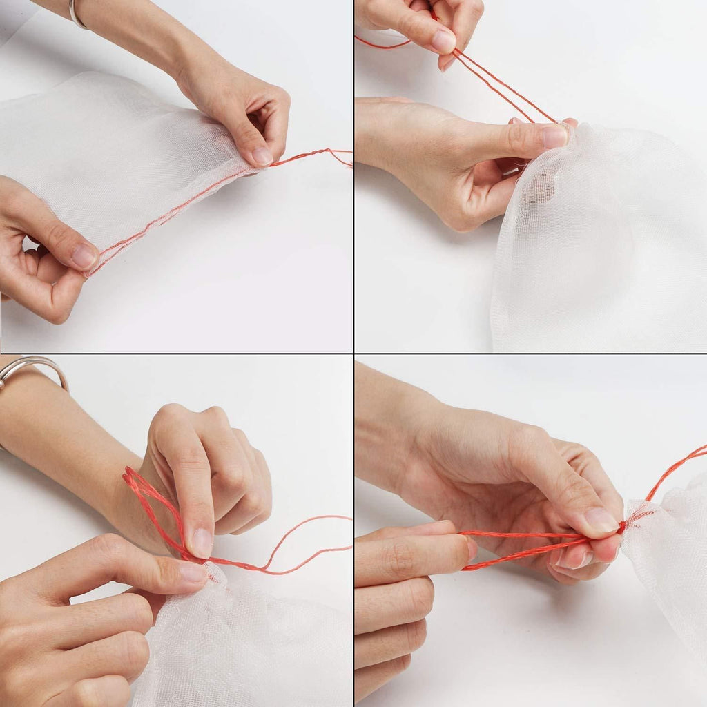 Fruit Protection Bags with Drawstring (Set of 50)