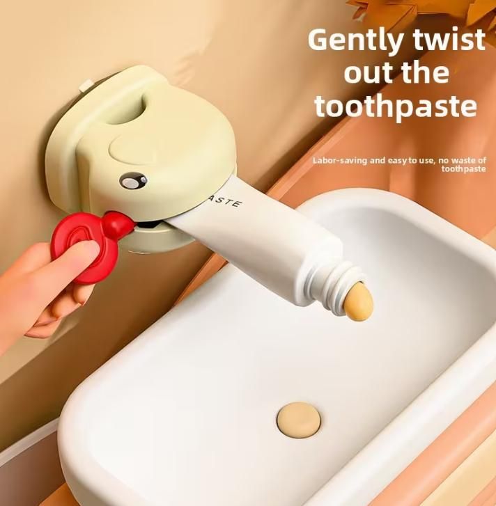 Elephant Toothpaste Squeezer & Stand